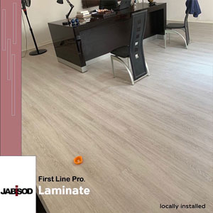 Locally installed Verdi oak first line