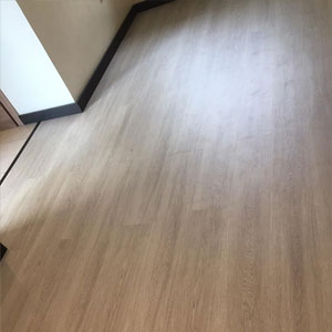 Locally installed Verdi oak first line