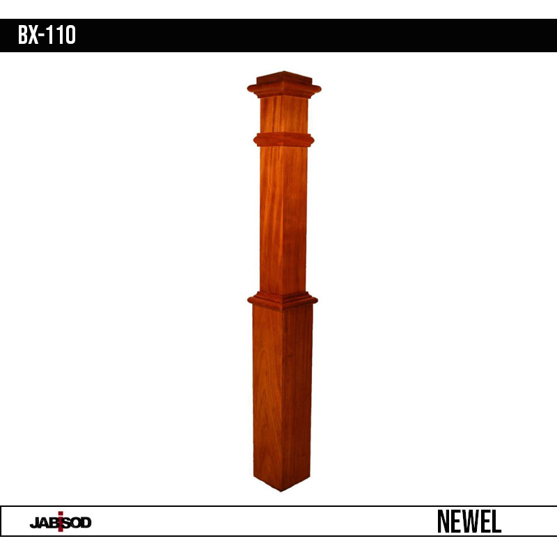 Newel Post on Display