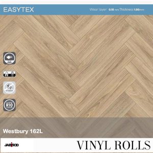 Westbury 162L in cushion vinyl rolls, easytex collection